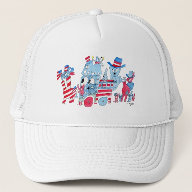 Casquette Défilé du 4 juillet (Devant)