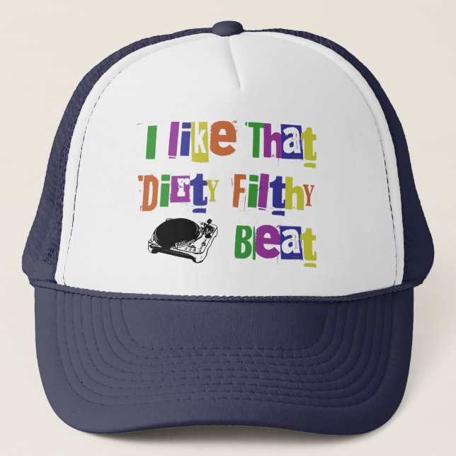 Casquette dégoûtant sale de battement (Devant)
