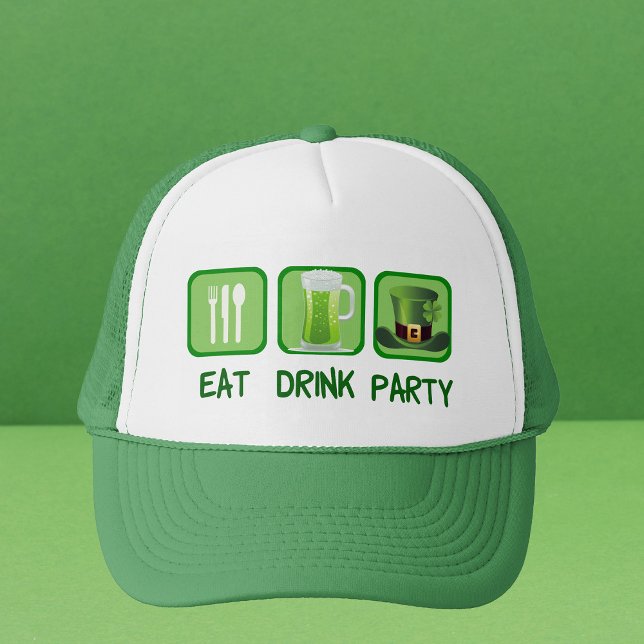 Casquette Dégustez la fête des boissons amusante St. Patrick (Créateur téléchargé)