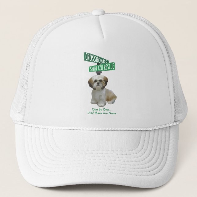 Casquette Délivrance de ShihTzu de carrefours (Devant)