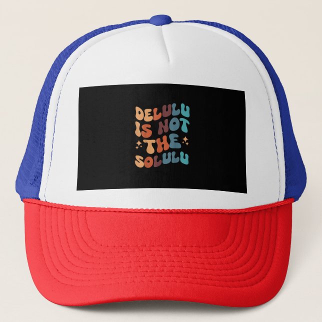 Casquette Deluluu fait tourner le monde (Devant)