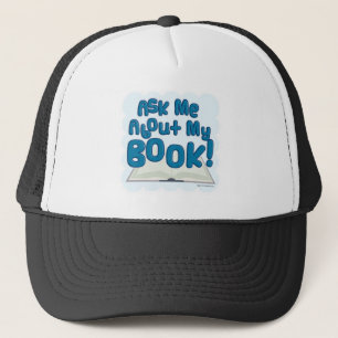 Casquette Demandez-Moi À Propos De Mon Livre ! Style amusant