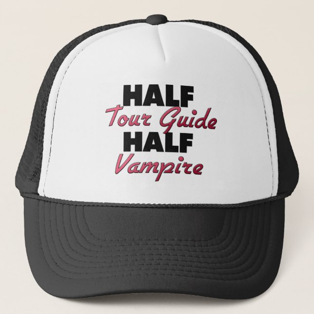 Casquette Demi de vampire de demi de guide touristique (Devant)