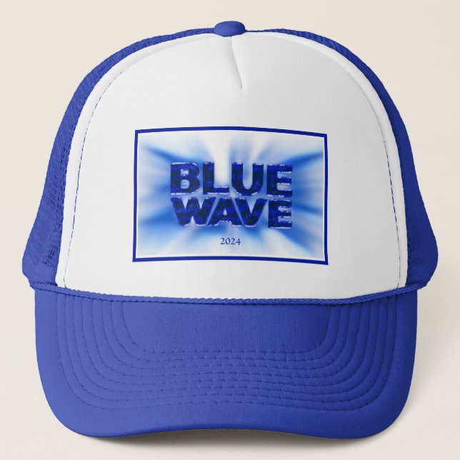 Casquette Démocrate de Blue Wave (Devant)