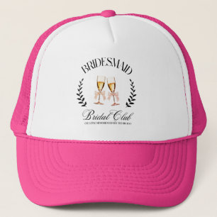 Casquette Demoiselle d'honneur Coquette Moderne Enterrement 