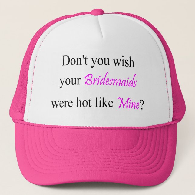 Casquette Demoiselles d'honneur chaudes (Devant)