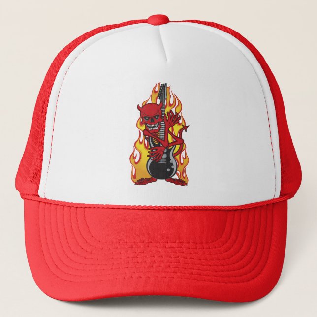 Casquette Démon du Rock (Devant)