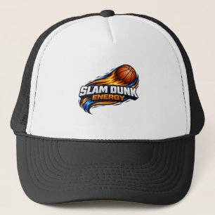 Casquette d'énergie Slam Dunk Basketball Orange