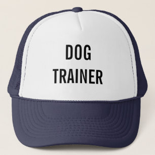 Casquette "d'entraîneur de chien"