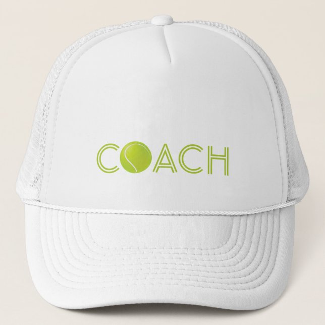 Casquette d'entraîneur de tennis (Devant)