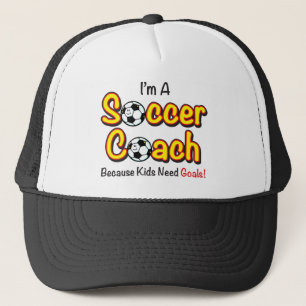 Casquette d'entraîneur du football "de buts du