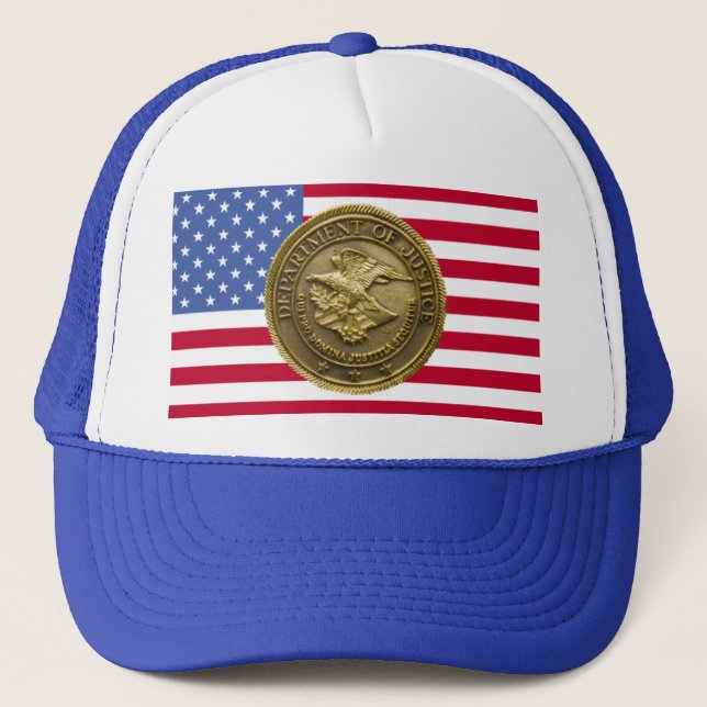 CASQUETTE DÉPARTEMENT D'INSIGNE D'OR DE JUSTICE (Devant)