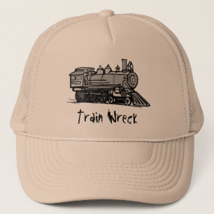 Casquette d'épave de train