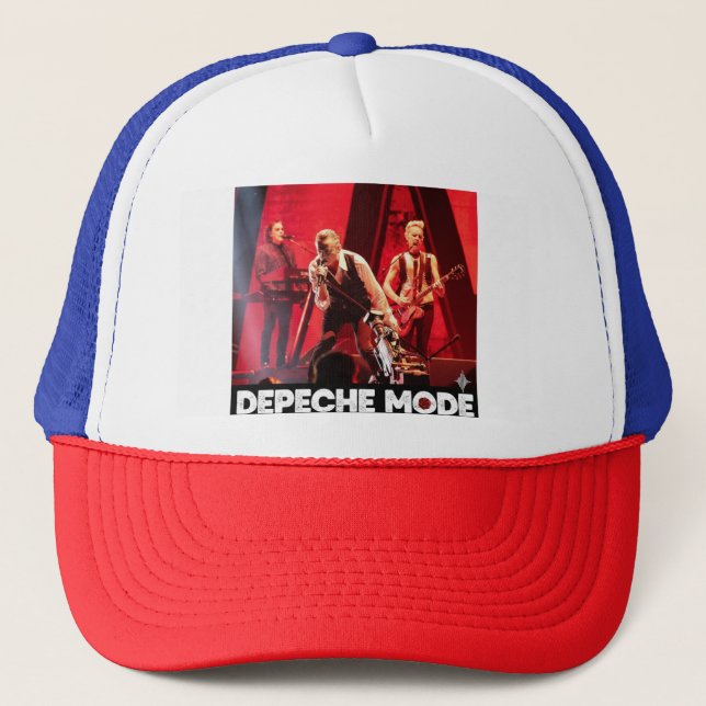 Casquette Depeche Mode Live in Concert Retro Synth-Pop Truck (Devant)