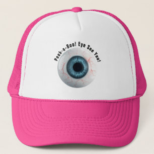 Casquette Déplaisant personnalisable Peek-a-Boo ! À L'Oeil !