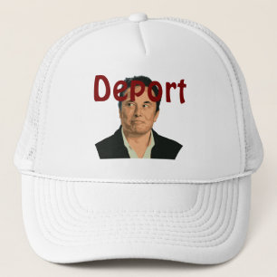 Casquette Déporter le chapeau de camion de muscade