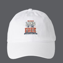 Casquette Depuis 1776 Terre des Hommes Libres Patriote USA H