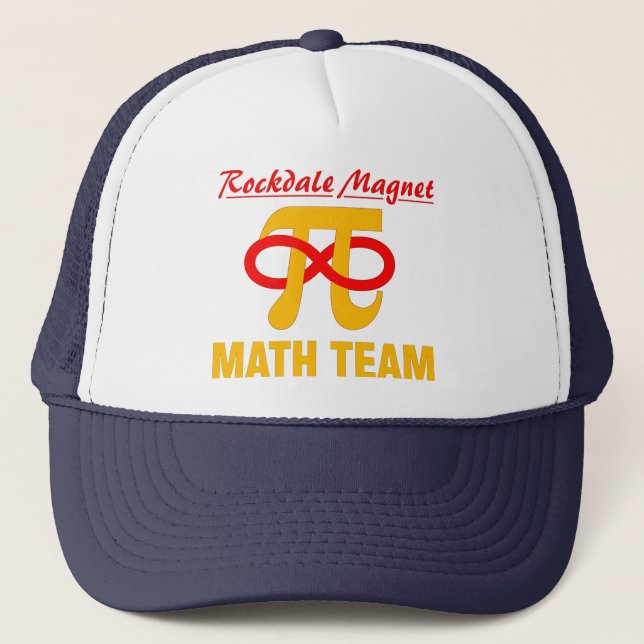 Casquette d'équipe de maths (Devant)