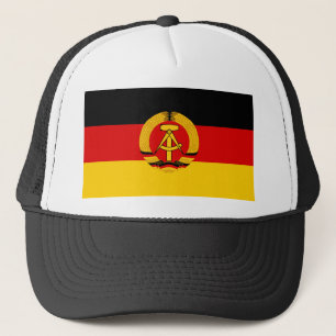 Casquette Der RDA - drapeau de Flagge de la RDA (Allemagne