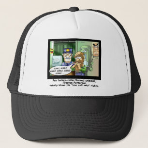 Casquette Dernier Appel 4 Dindes Cadeaux de Dessin Animé Drô