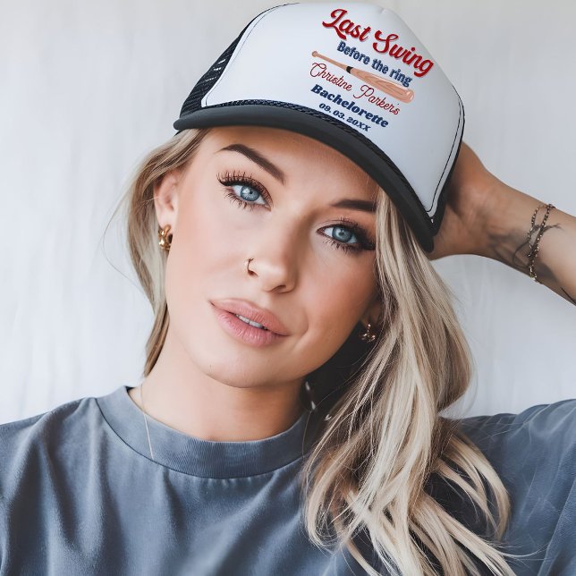 Casquette Dernier balancement avant la bague Baseball Enterr (Créateur téléchargé)