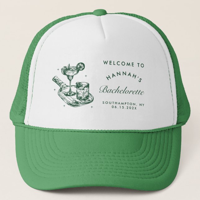 Casquette Dernier balancement avant le Ring Pickleball Bach  (Devant)