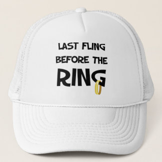 Casquette Dernier fling avant l'anneau