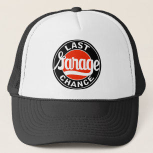 Casquette Dernier signe d'occasion de garage de cru