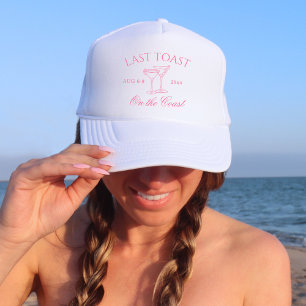 Casquette Dernier Toast Sur La Bachelorette Rose Côtière