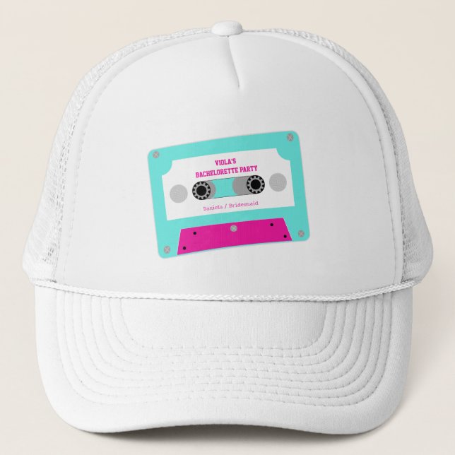 Casquette Dernière Disco Cassette Bachelorette (Devant)