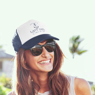 Casquette Dernière voile avant le voile nautique Bachelorett