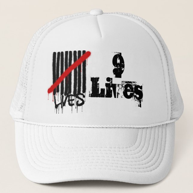 Casquette des 9 vies (Devant)