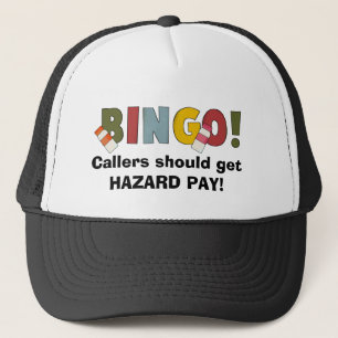 Casquette des appels de bingo