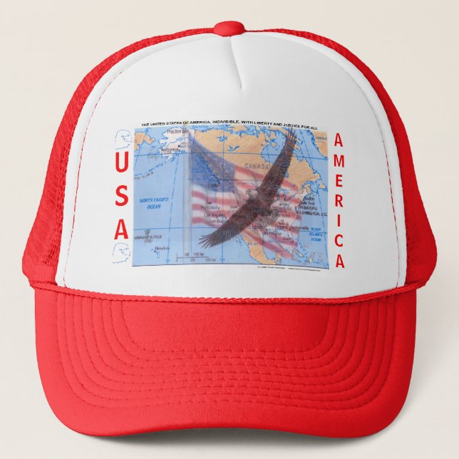 CASQUETTE DES ETATS-UNIS EAGLE (Devant)