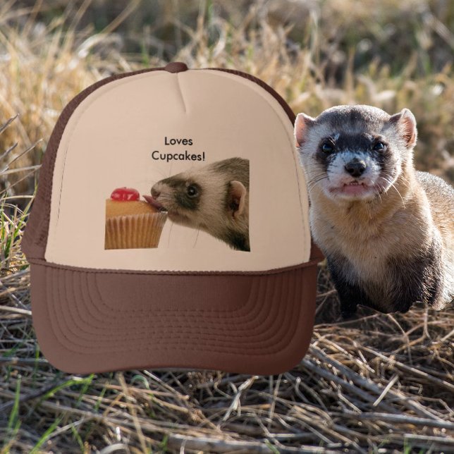 Casquette des Ferrets Love Cupcakes (Ferrets Love Cupcakes Hat)