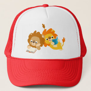 Casquette des lecteurs de Lion de caricature