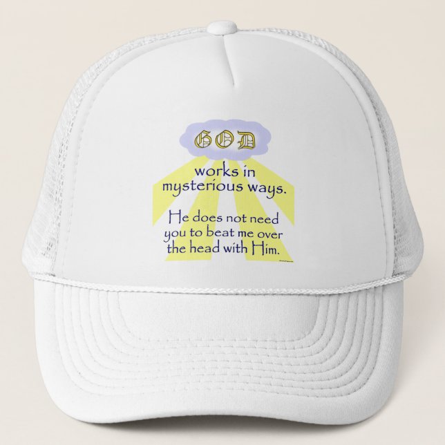Casquette Des manières mystérieuses (Devant)