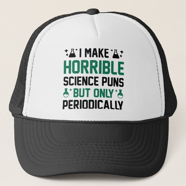 Casquette Des mondes scientifiques horribles (Devant)