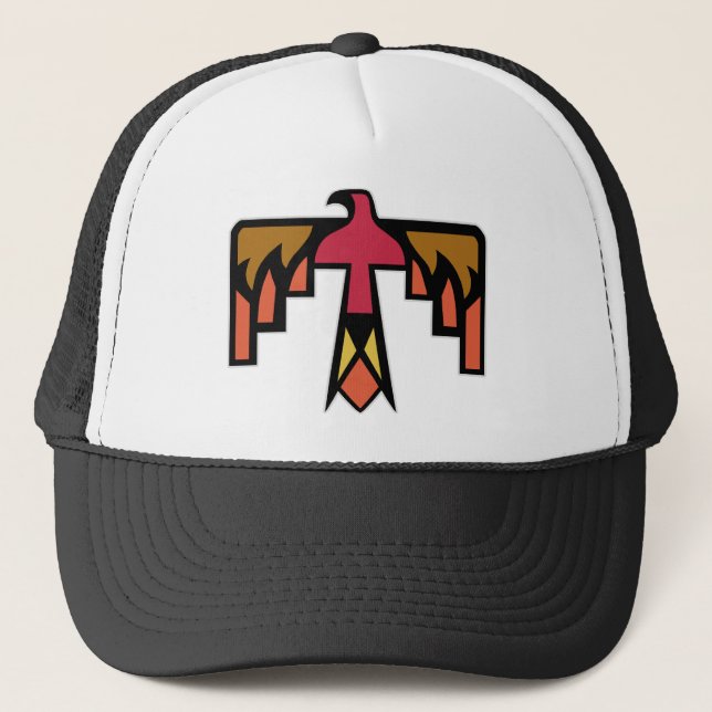 Casquette Design coloré de Thunderbird (Devant)