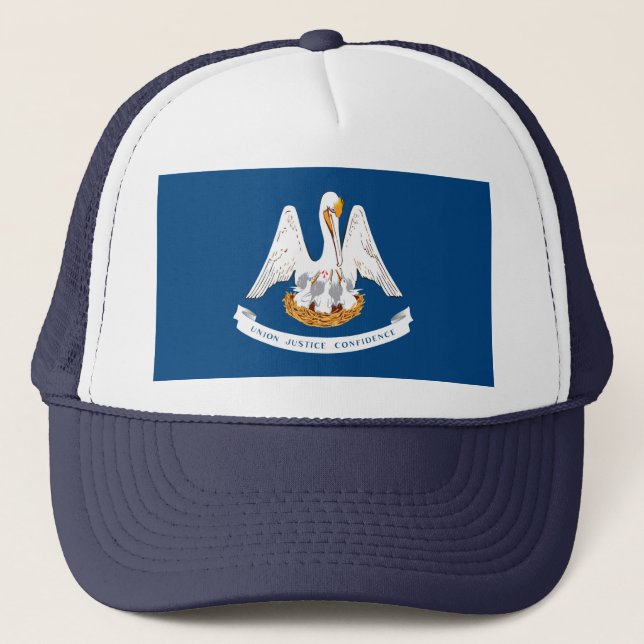 Casquette Design de Louisiana State Flag (Devant)