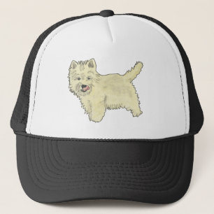 Casquette Design de peinture de chien de Terrier Terrier de 