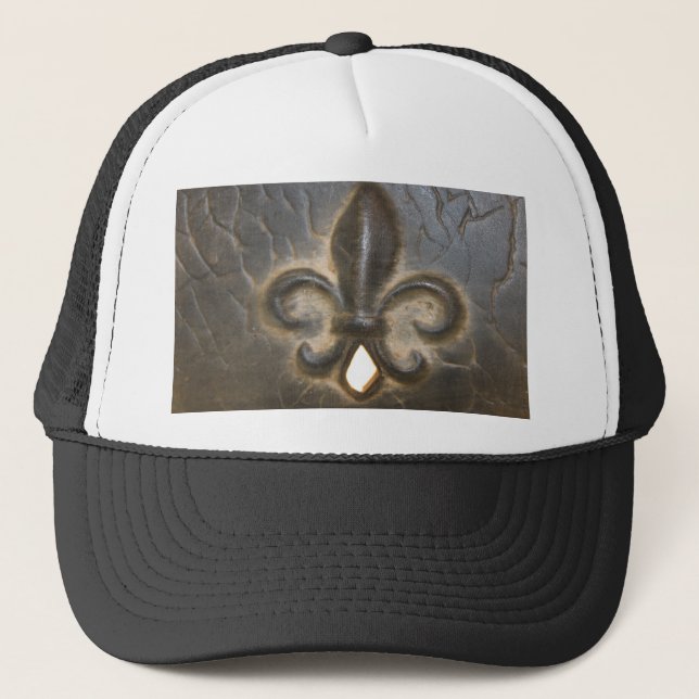 Casquette Design Fleur De Lis (Devant)