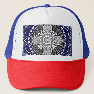 Casquette Design floral détaillé de l'Écharpe Paisley