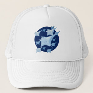 Casquette Design graphique Manta Ray Lover