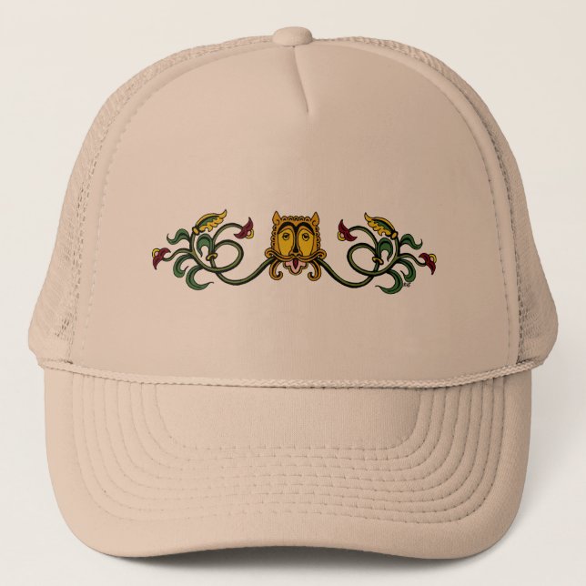 Casquette Design Lion médiéval (Devant)