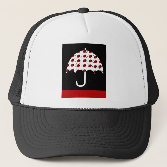 Casquette Design parapluie Ladybug (Devant)
