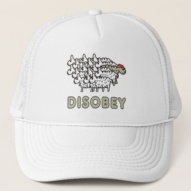 Casquette Désobéir (Devant)