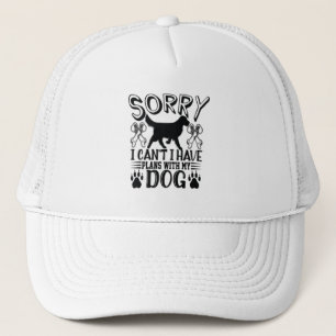 Casquette Désolé D'Avoir Des Plans Avec Mon Citation De Chie