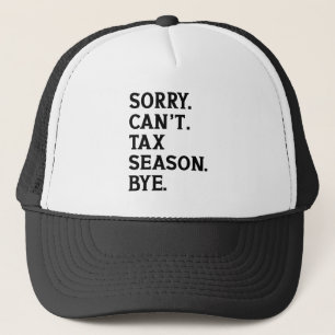 Casquette Désolé de ne pas pouvoir imposer la saison par le 