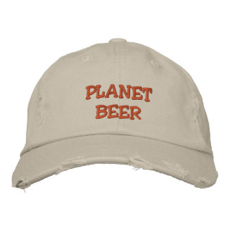 Casquette désossé à la bière Planet (Pierre)
